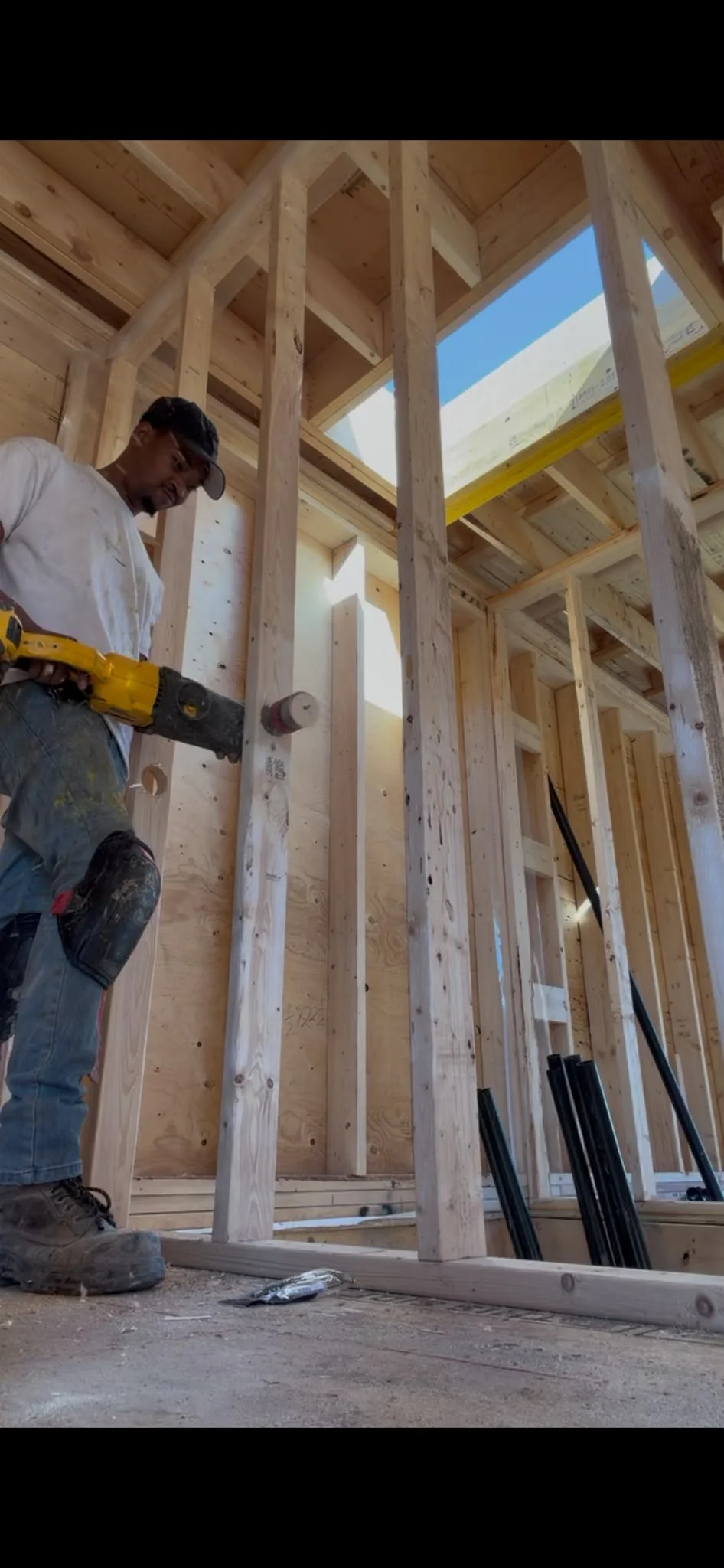 New Custom Home Plumbing Rough-In